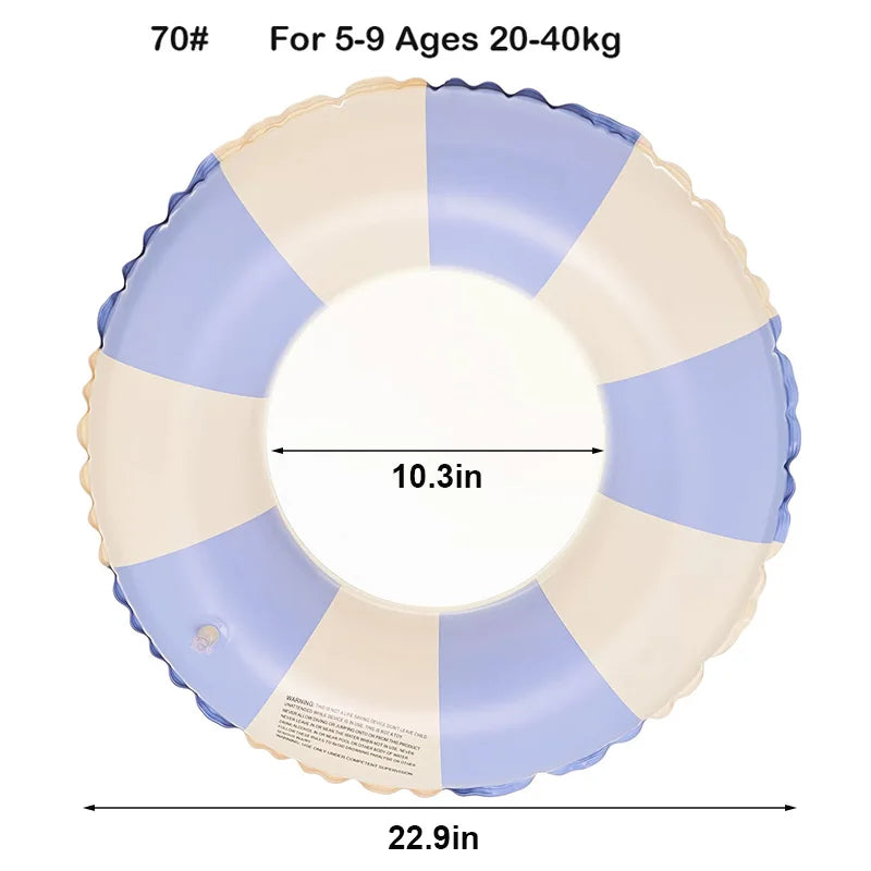 Rooxin Donut Swimming  Inflatable Swimming  Pool Float Ring