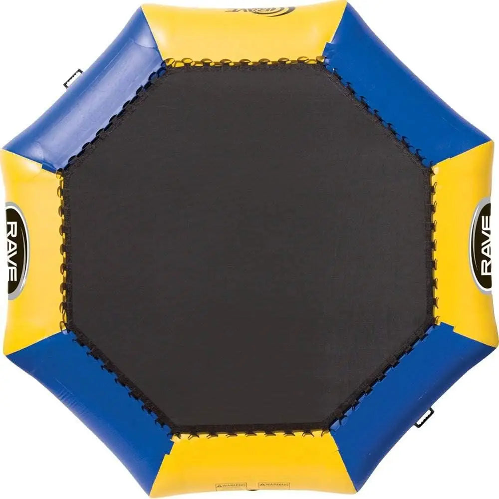 Inflatable Bongo Water Bouncer – 10FT / 13FT / 15FT / 20FT Recreational Water Trampoline with Ladder for Lake & Ocean Fun