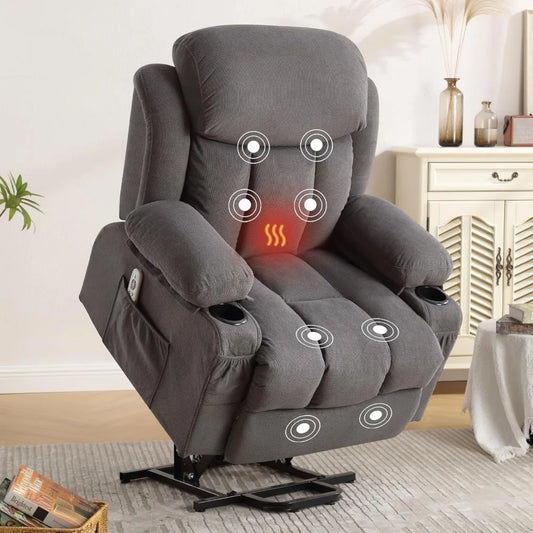 Power Lift Recliner with Heat and Massage