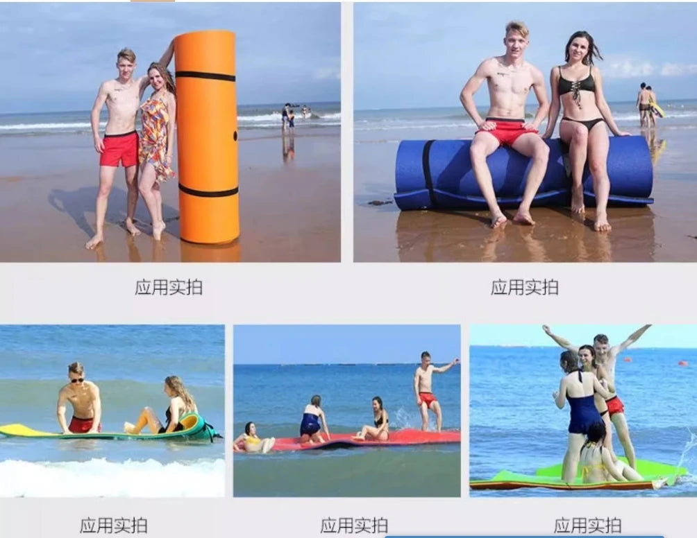 Floating Water Mat – Durable Sports Pool Mat for Lake, Ocean, Beach & Pool Fun, Manufacturer Grade