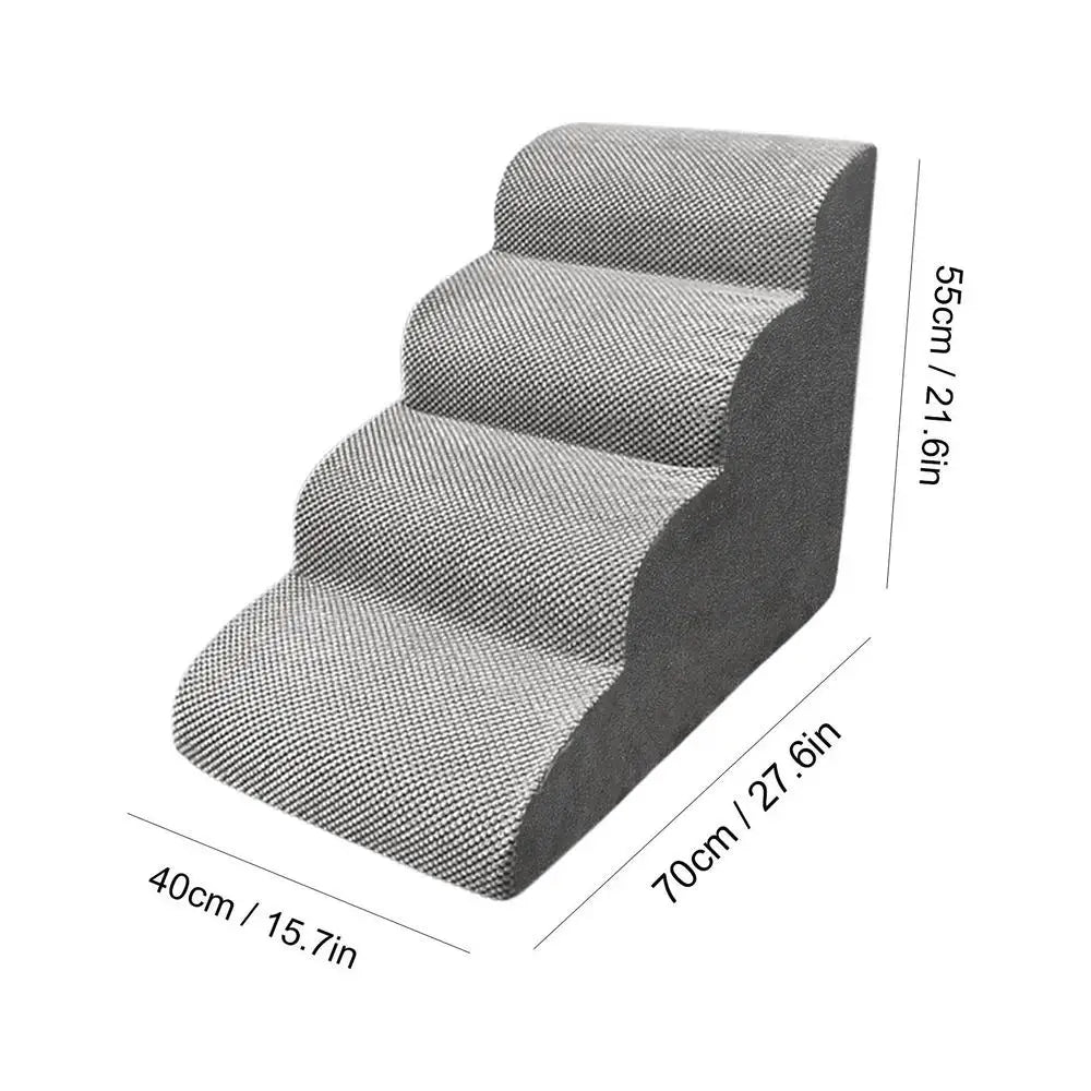 Non-Slip Dog or Cat Ramp For Couch or Bed 2/3/4 Steps