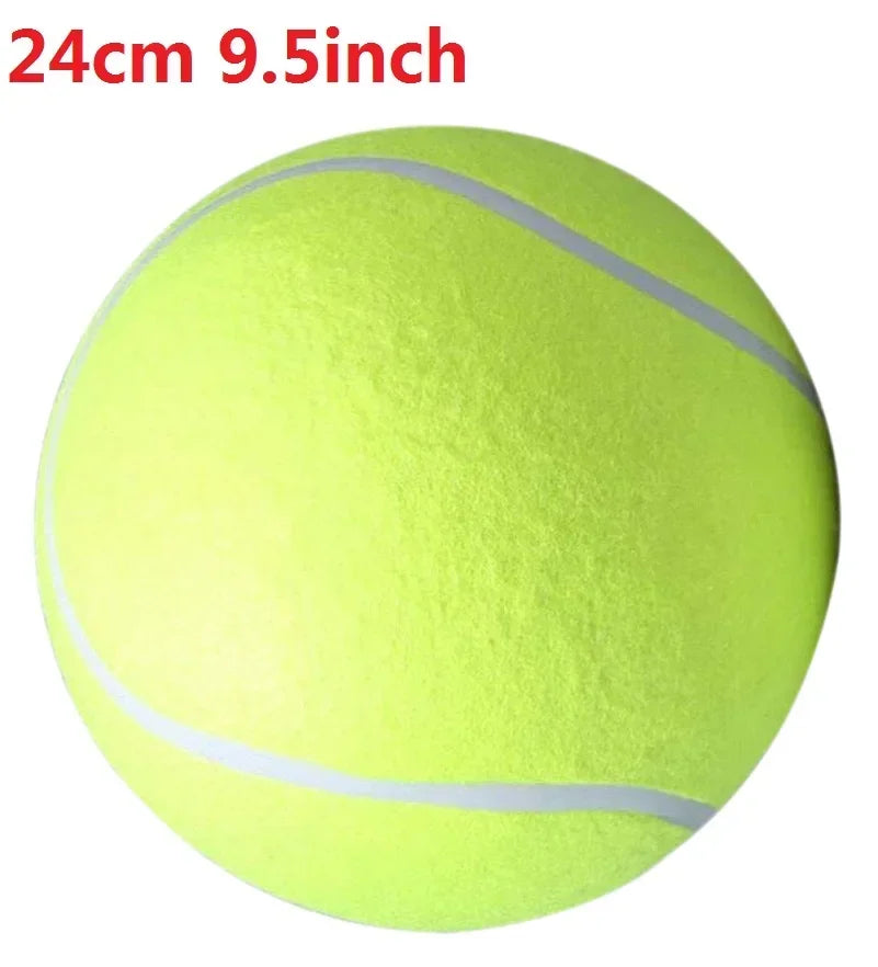 Giant Dog Tennis Ball – 7/8/9.5 Inch Jumbo Chew Toy for Dogs, Plush Pet Training Ball for Outdoor Play & Exercise