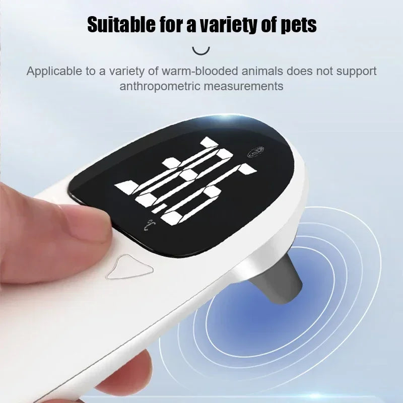 Pet Dog & Cat Ear Digital Thermometer – Non-Contact, Highly Accurate Electronic Temperature Monitor for Home & Clinic Use