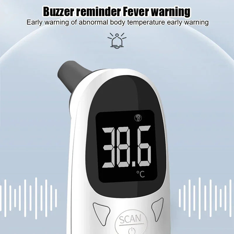 Pet Dog & Cat Ear Digital Thermometer – Non-Contact, Highly Accurate Electronic Temperature Monitor for Home & Clinic Use