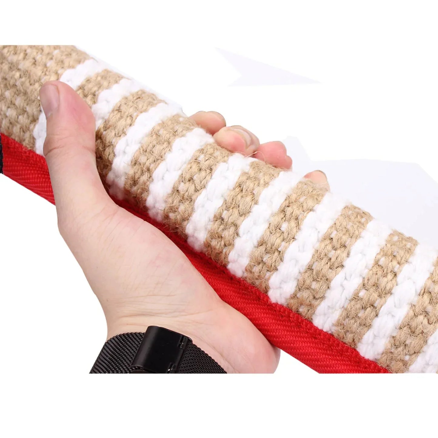 Durable Dog Bite Tug Toy with 2 Rope Handles – Training Chew Pillow for Medium & Large Dogs