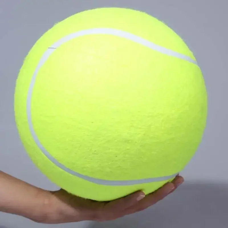 Giant Dog Tennis Ball – 7/8/9.5 Inch Jumbo Chew Toy for Dogs, Plush Pet Training Ball for Outdoor Play & Exercise