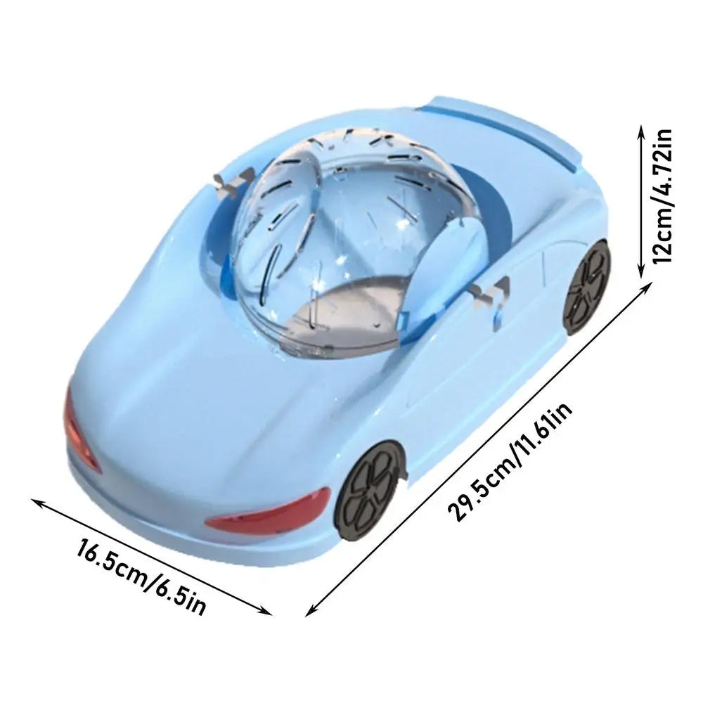 Silent Hamster Sport Wheel – Transparent Fitness Exercise Ball for Hamsters, Ferrets & Small Pets