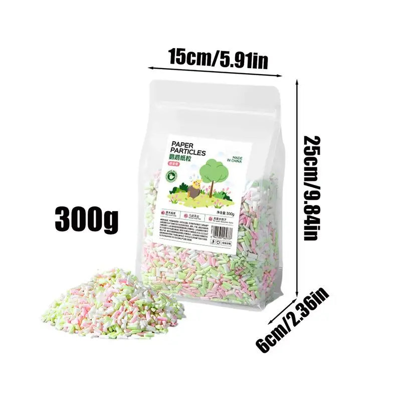 Natural Bird & Small Animal Bedding – Soft Paper & Wood Shavings with Odor Control for Parrots, Hamsters, Guinea Pigs & More