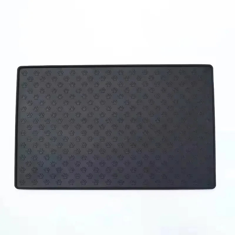 Silicone Waterproof Pet Feeding Mat – Non-Slip Cat & Dog Food Bowl Placemat for Water and Food Spills