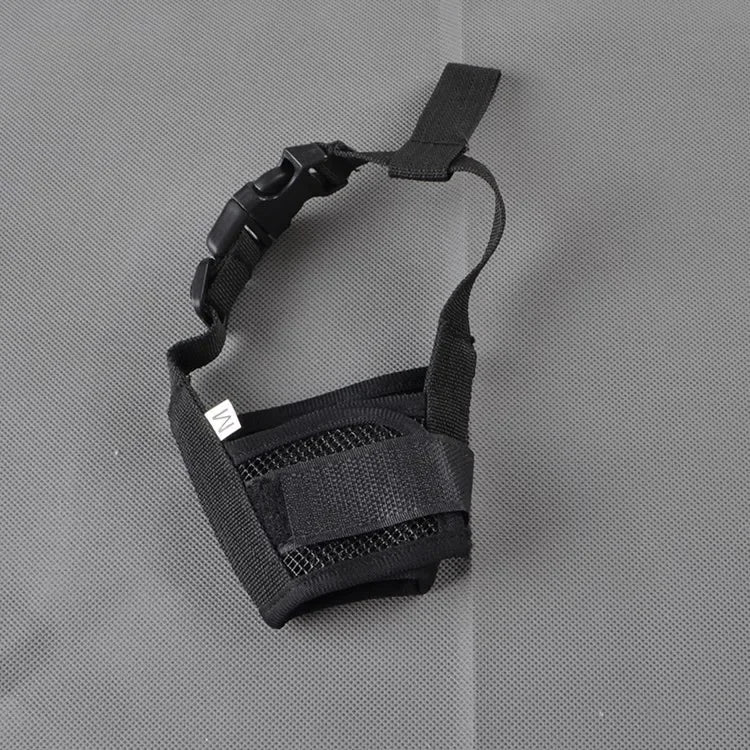 Adjustable Anti-Barking Dog Muzzle – Breathable Mesh Pet Muzzle for Small & Large Dogs with Nylon Straps