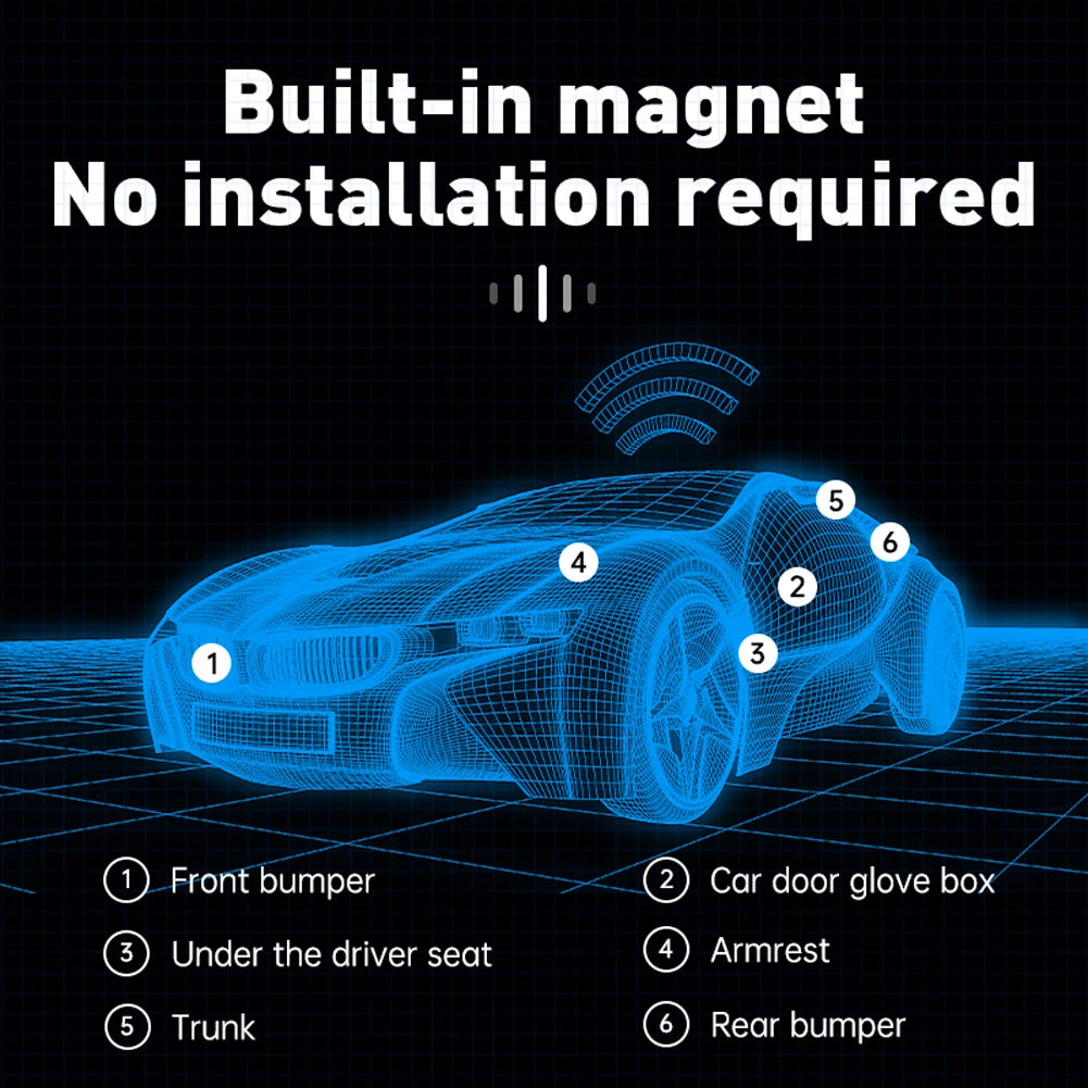 Smart Finder Mini GPS Tracker Magnetic Real-Time Pet Locator