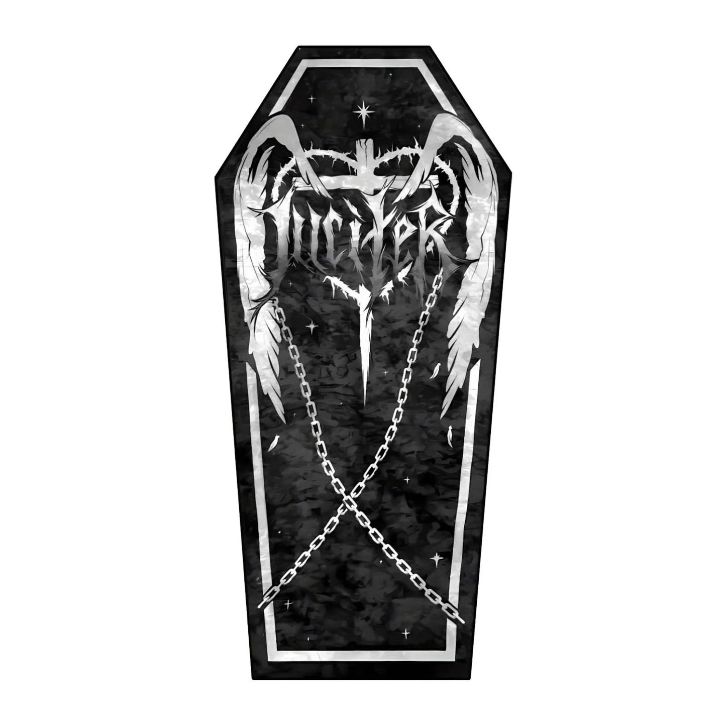 Gothic Halloween Skull & Coffin Carpet – Washable Horror Floor Mat for Bedroom, Living Room & Entryway