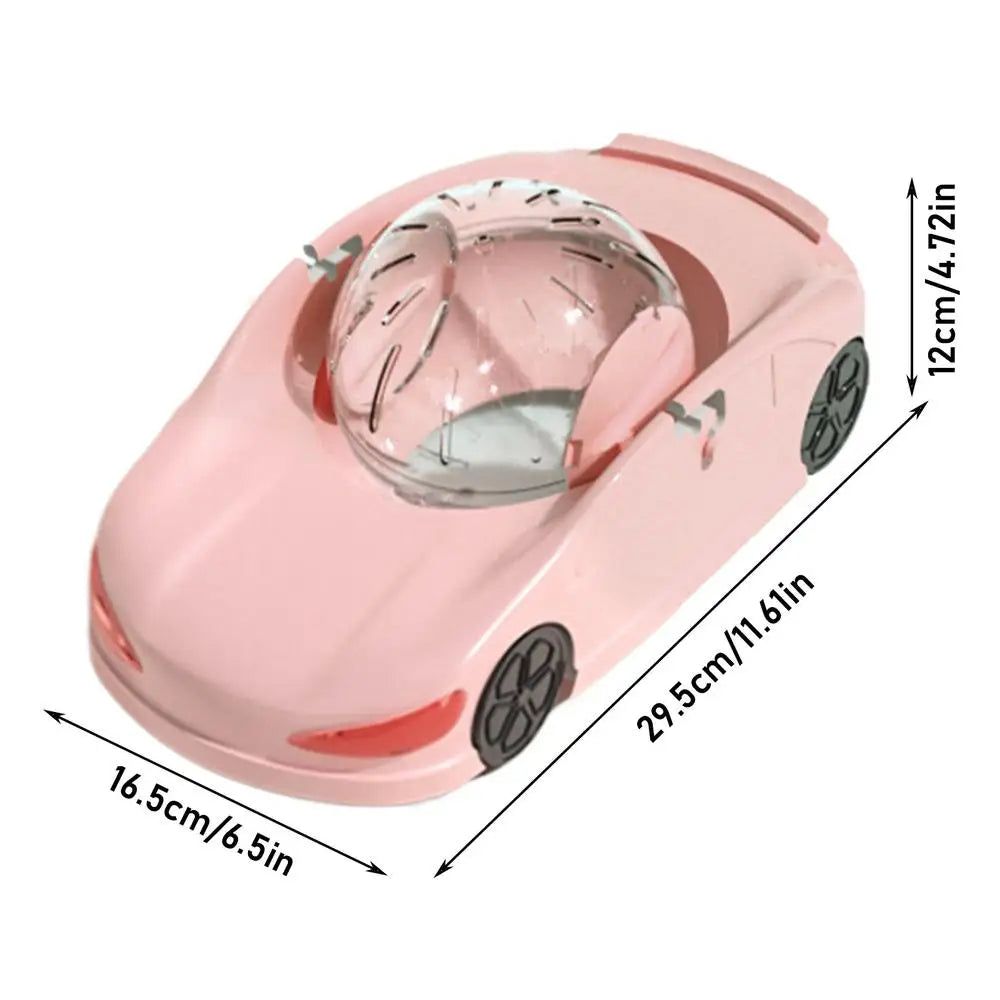 Silent Hamster Sport Wheel – Transparent Fitness Exercise Ball for Hamsters, Ferrets & Small Pets
