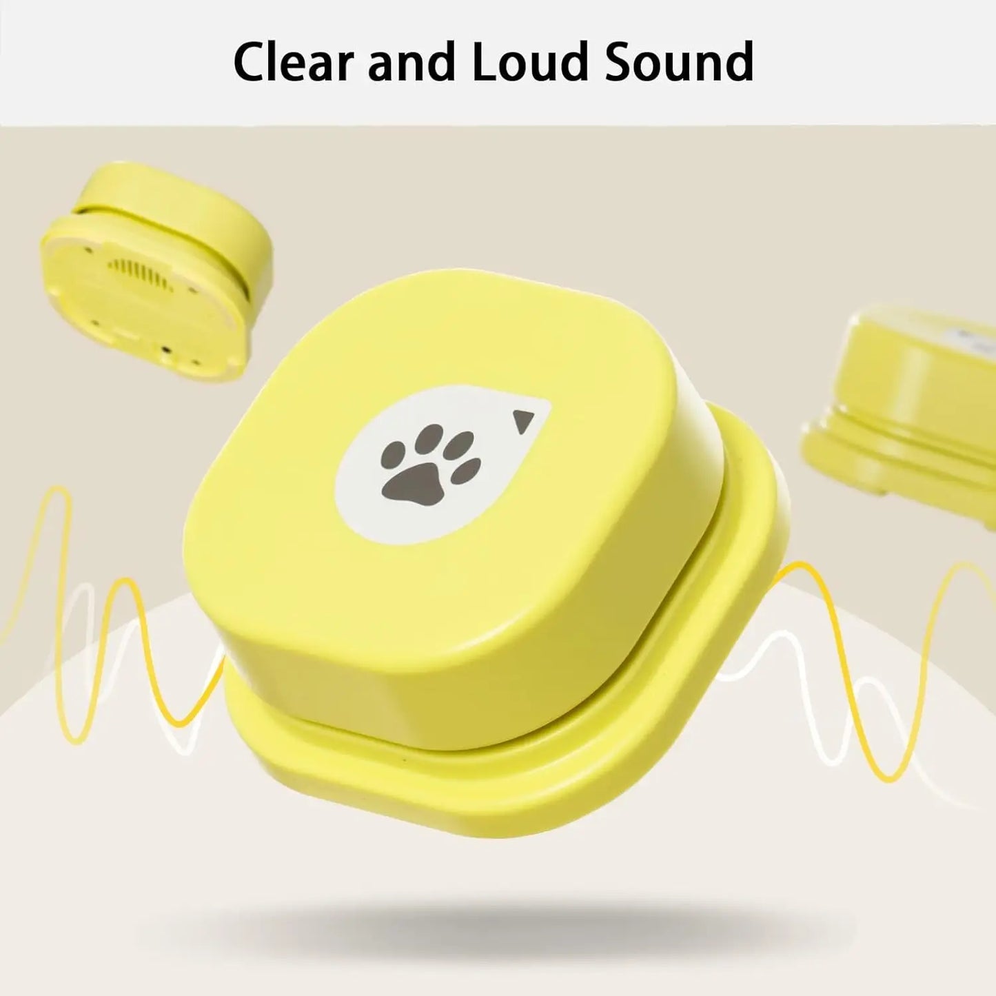 Mewoofun Dog Talking Buttons – 6-Pack Communication Training Set with Mat & Manual | Speech Buttons for Dogs to Talk, Recordable Dog Buttons for Communication