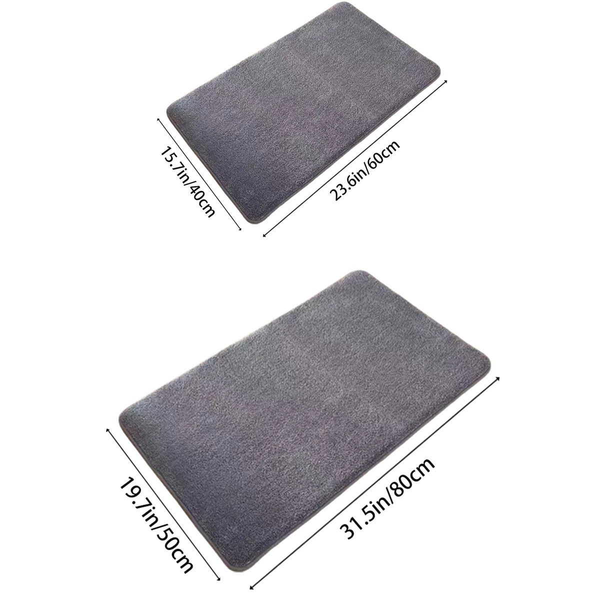 Super Absorbent, Anti Slip Bath or Shower Floor Mat