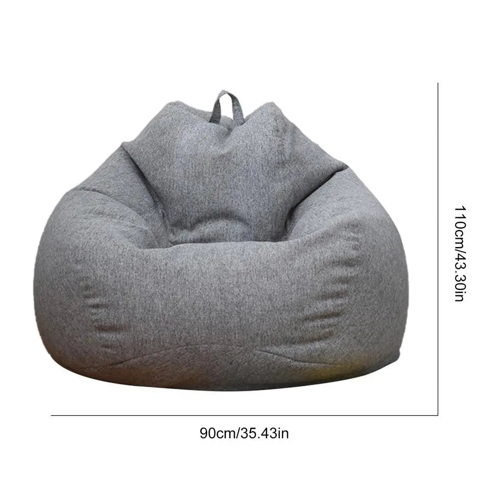 Large Breathable Bean Bag  Without Filler with Cover