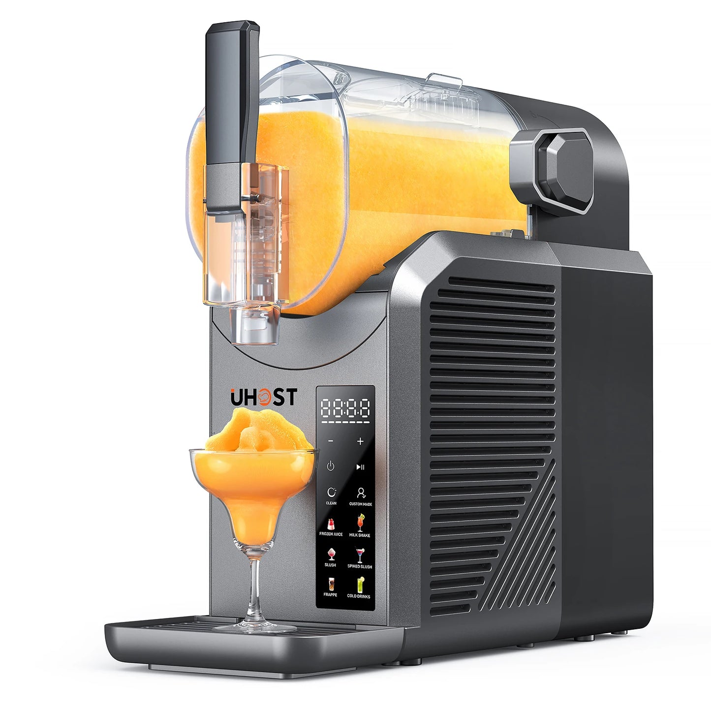 72 Oz Slushie Machine – Frozen Drink Maker with Fast Freezing & Self-Cleaning, No Ice Needed – Perfect for Home & Pool Parties