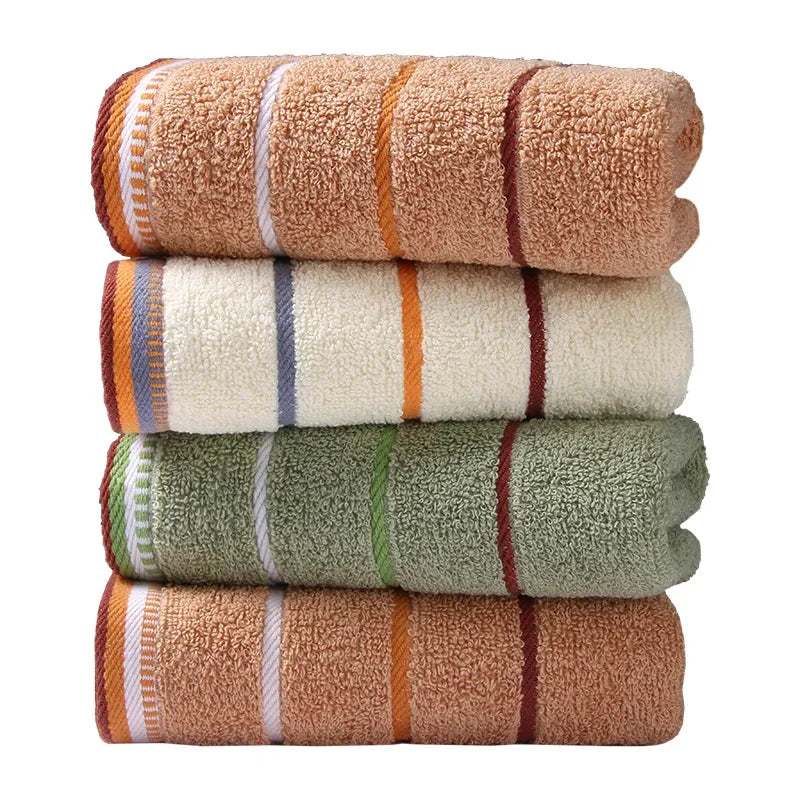 100% Cotton Thickened Bathroom Hand Towels – Soft, Absorbent Face & Hair Towels for Adults – Hotel & Travel Quality