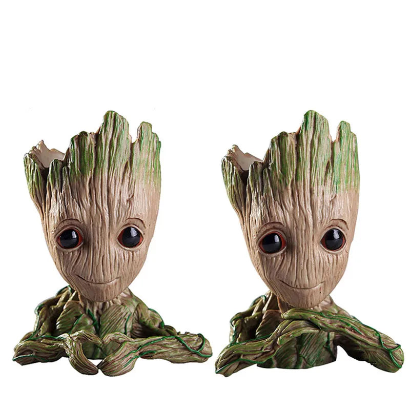 Groot Plastic Garden Vases / Pots For Flowers