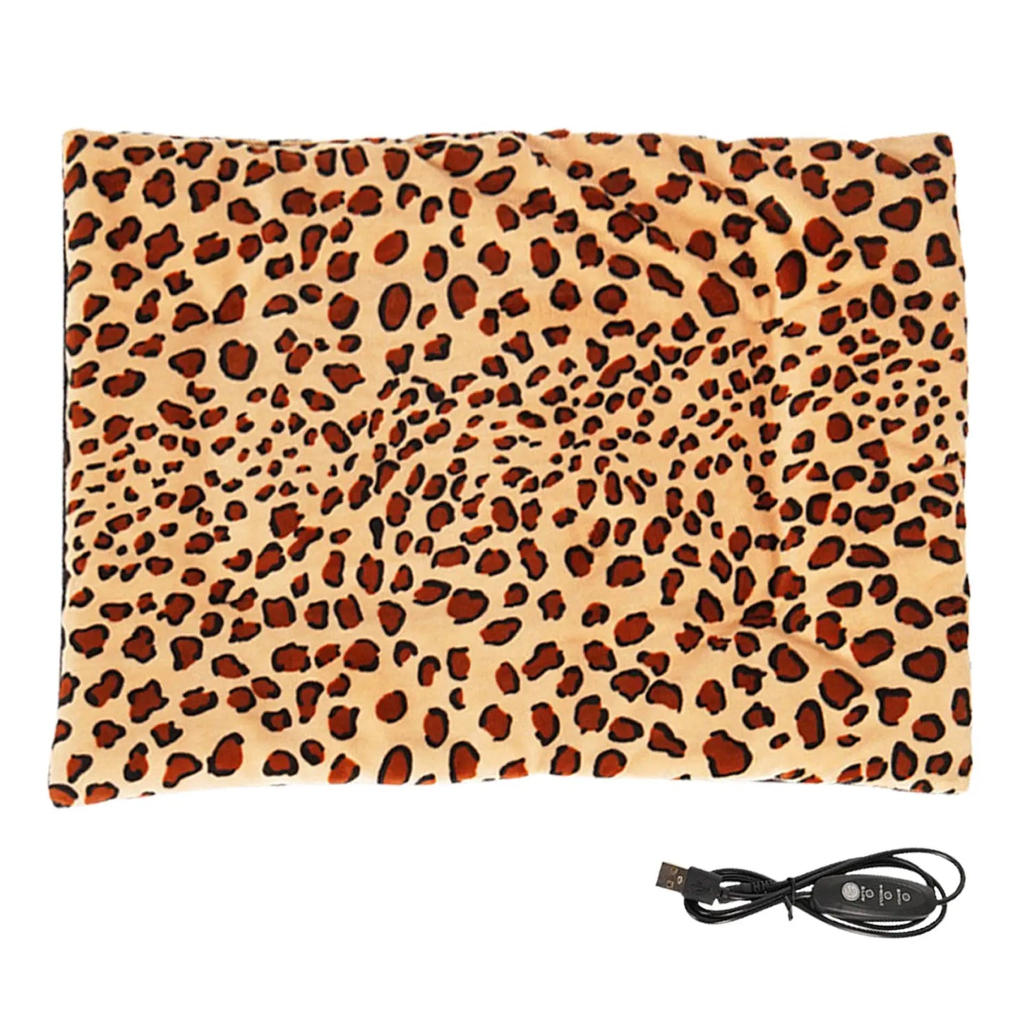 Pet Heating Pad Dog Cat Puppy Electric Warm Mat Bed USB Indoor Dog Temperature Three-speed Adjustable Heating Mat