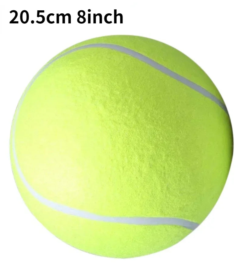 Giant Dog Tennis Ball – 7/8/9.5 Inch Jumbo Chew Toy for Dogs, Plush Pet Training Ball for Outdoor Play & Exercise