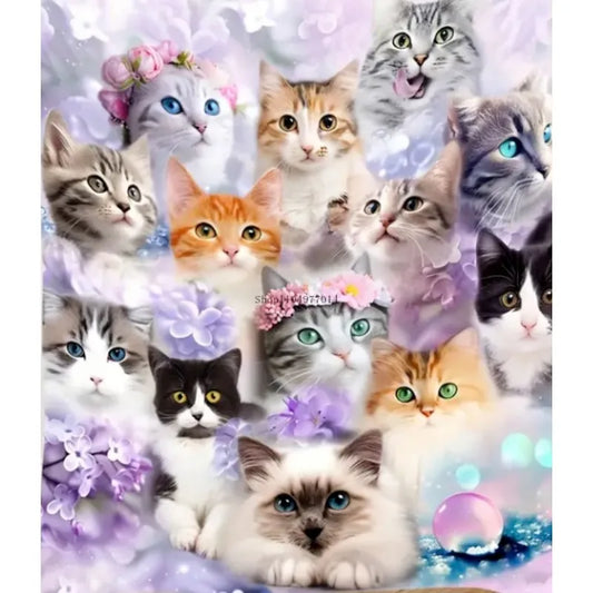 Cute Cat Blanket – Cozy Throw for Best Friends & Family, Perfect for Napping, Camping, Travel & Home Décor