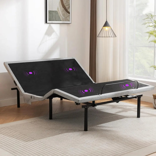 Queen Adjustable Bed Frame with Massage & Zero Gravity – Electric Base with Wireless Remote, Head & Foot Incline