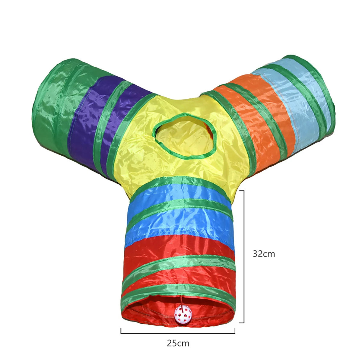 Foldable Interactive Pet Tunnel Toy - Fun, Engaging and Space-Saving Playtime