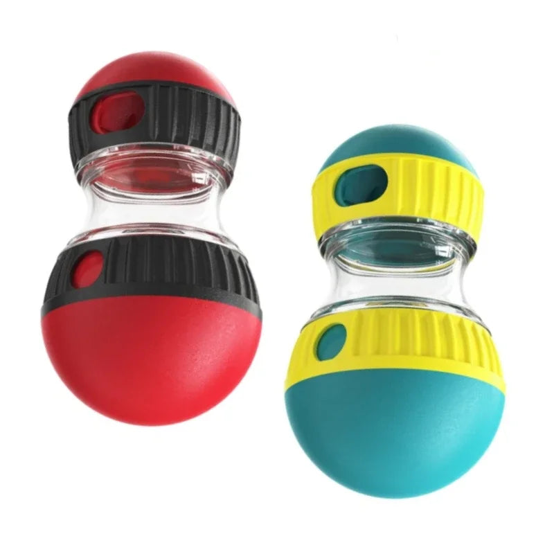 Sturdy Durable Interactive Elliptical Track Rolling Pet Food Ball