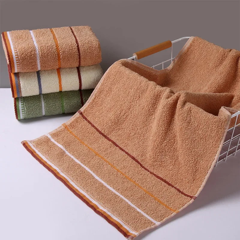 100% Cotton Thickened Bathroom Hand Towels – Soft, Absorbent Face & Hair Towels for Adults – Hotel & Travel Quality