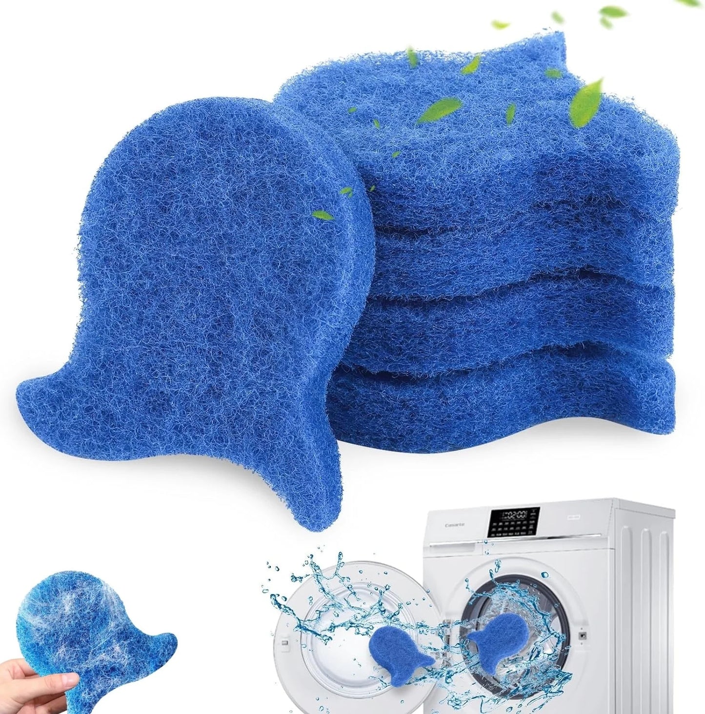 5-Piece Pet Hair Remover Balls – Reusable Laundry Lint & Fur Catchers