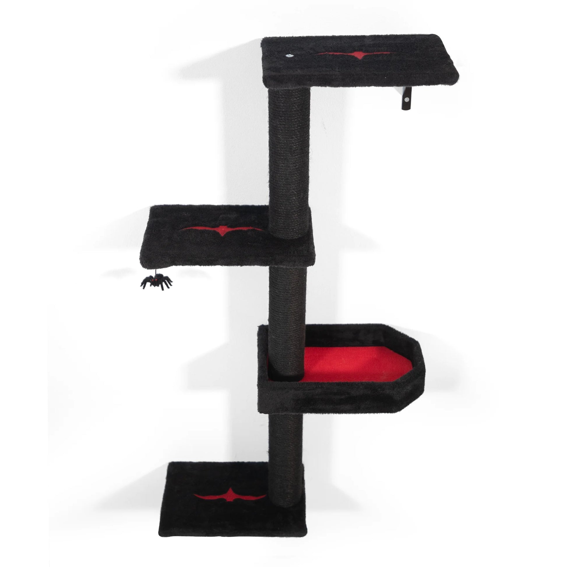 Cat Wall Shelves & Perches Set – Gothic Mounted Cat Tree for 5 Cats, Indoor Climbing & Lounging